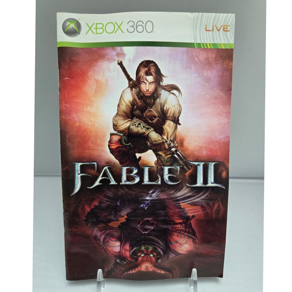 Fable II 2 - Microsoft Xbox 360 - Complete CIB W/ Manual Tested Working & Clean - Picture 4 of 8
